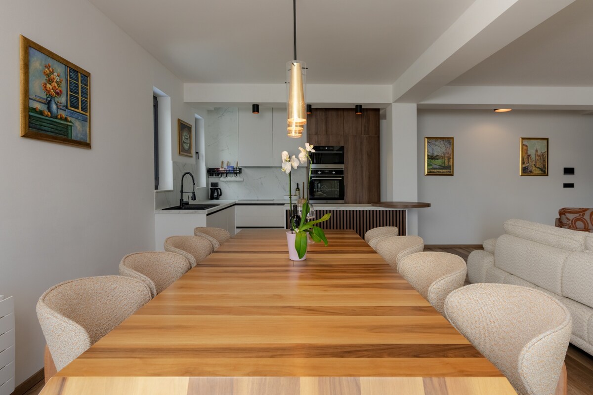 Apartment Azure – Essbereich