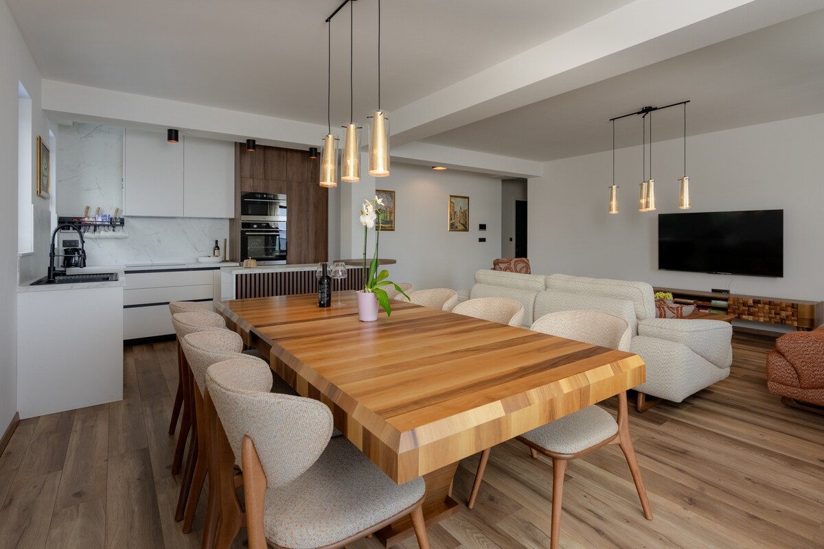 Apartment Azure – Essbereich