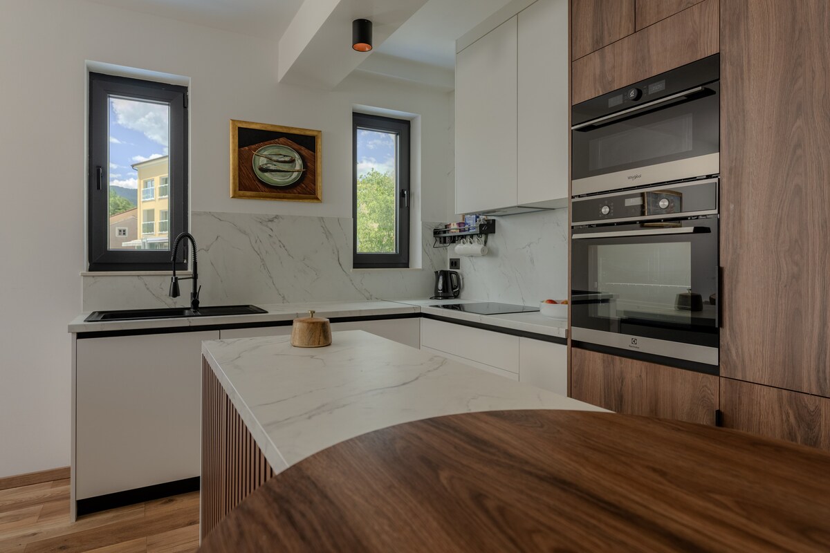 Apartment Azure – Voll ausgestattete Küche